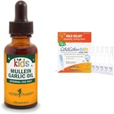 Herb Pharm Kids Mullein Česen olje in Boiron ColdCalm Baby kapljice za lajšanje hladnih simptomov, 1 Fl Oz in 30 Število