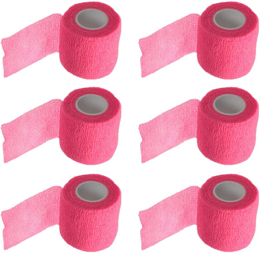 ESUPPORT 2 Inches X 5 Yards Self Adherent Cohesive Ovoj Bandages Adhesive Raunds močan elastični trak prve pomoči za športne zapestnice Ankle 6