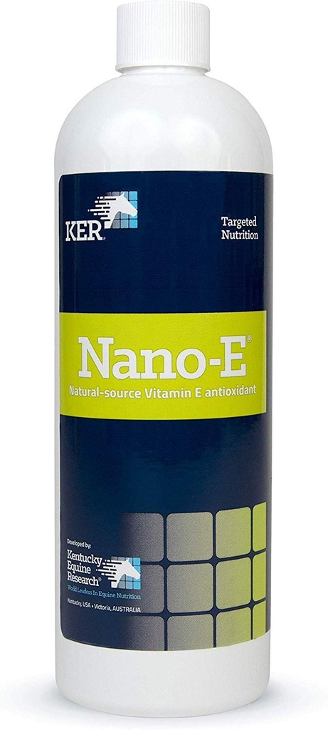 Kentucky Equine Research Nano -E: Naravni vir Vitamin E Antioksidant za konje, 450 ml