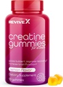 Revive X Glute Gummies, Kreatin Gummies 3G, limonina kapljica, 30 Serving, 90 Count, Monohidrat, Muscle Builder, Kreatin za ženske, Kreatin, Glutes Gummies, (Nagrada za zmago)