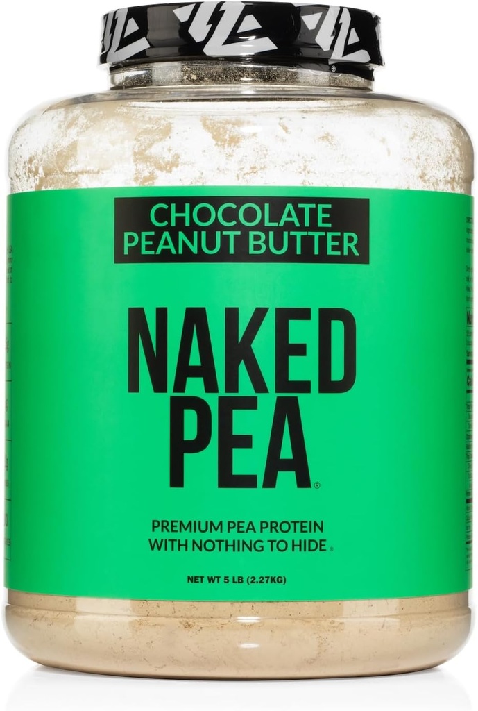 Naked Pea - čokoladno arašidovo maslo Proteini iz ameriških in kanadskih kmetij, organska kakav, organski kakav sladkor - brez GSO, brez soje in glutena brez, pomoč rast in regeneracija - 52