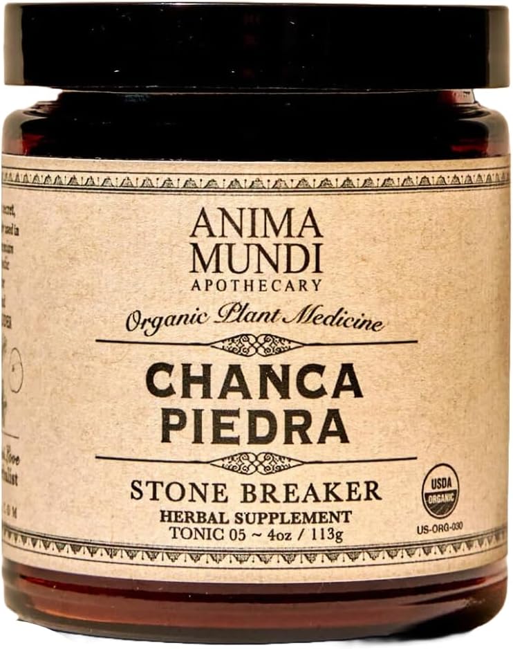 Anima Mundi Apotekary kamen Breaker Chanca Piedra prašek za čaj - Wildcrafted Chanca Piedra ekstrakt - jetra, žolčnik in ledvic podporo za čiščenje (4oz / 114g)