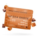 SGC Najvišja koncentracija 100mg kofeina na Gummy, 2 Gummies na paket, 12-Pack Mocca Shots Soled Caramel Rastlina-Based nootropic Instant Energy z Ginkgo biloba, Theobromin.
