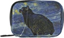 Naanle Van Gogh Galaxy Mačje tablete Box 7 Day Pill primer tablete organizatorska vrečka z Zipper Prenosni tedenski primer kompaktna velikost za dodatek vitamina imetnik