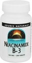 Vir Naturals Niacinamid B-3 100 mg Metabolična podpora - 250 tablet