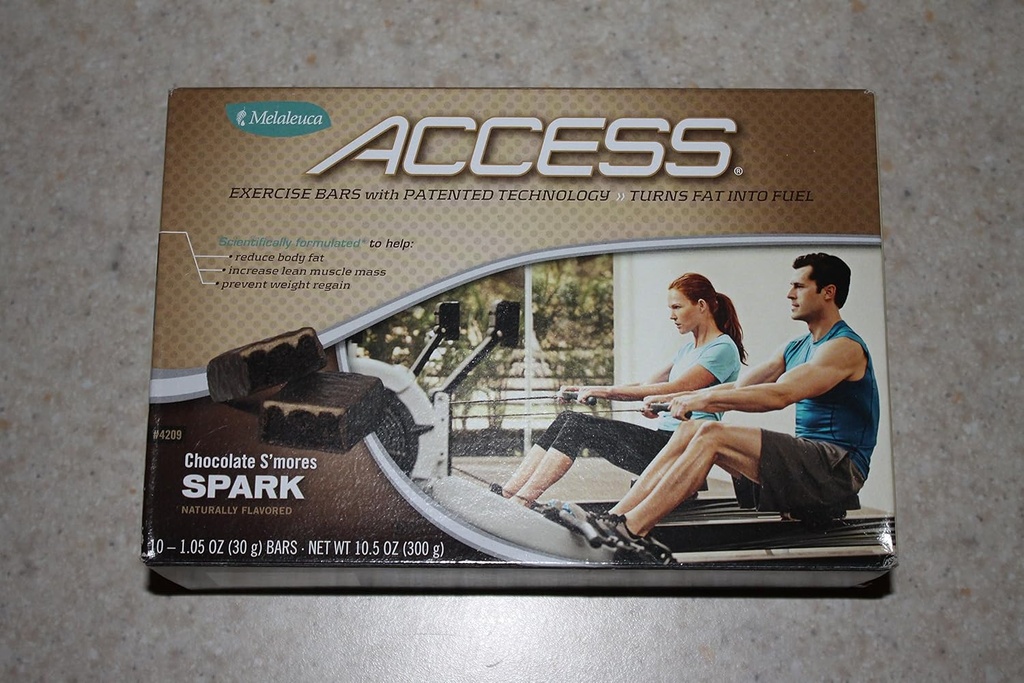 Melaleuca dostop vaja Bars-Chocolate S'mores Spark