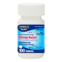 Ohm Alergy tablete - Loratadine alergija 24 ur nezadrgo Relief za sezonske alergije, Sneesing - Loratadine 10 mg Antihistaminik za učinkovito 24-urno lajšanje simptomov - 100 število