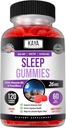 Kaya Naturals Sleep Gummies (26mg) - Zdravstveno dopolnilo in pomoč za spanje za odrasle - vitamin B6 in melatonin Gummies - Gummy Vitamini za ženske in moške - 120 Count