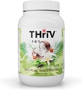 Thriv THriV Nutrition - Proteini na osnovi organskih rastlin v prahu, čokoladi ali vanilji, veganu, brez glutena, brez GMO, brez mleka, (2,5lb/1,140g) v prahu (Vanilja)