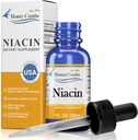 Niacin Liquid kapljice Made in the USA - Vitamin B3 dodatek - 500% DV na Serving - 36 Serving per Container - Super za moške, ženske, otroke - Vegan Vitamin B7 Liquid - razsute velikosti na voljo tudi