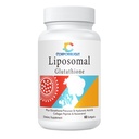 Liposomski glutation softgels, okrepljena absorpcija - liposomska dostava, aktivna oblika L-glutation, celična, imunske funkcije in razstrupitev jeter, bogata z antioksidantno formulo, Gluten Free, 60 softgels