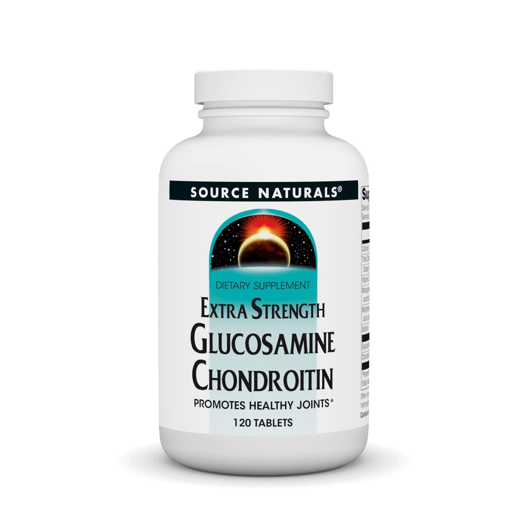 Vir Naturals Dodatna moč Glukozamin Chondroitin,Promotes Zdravi sklepi* - 120 tablet