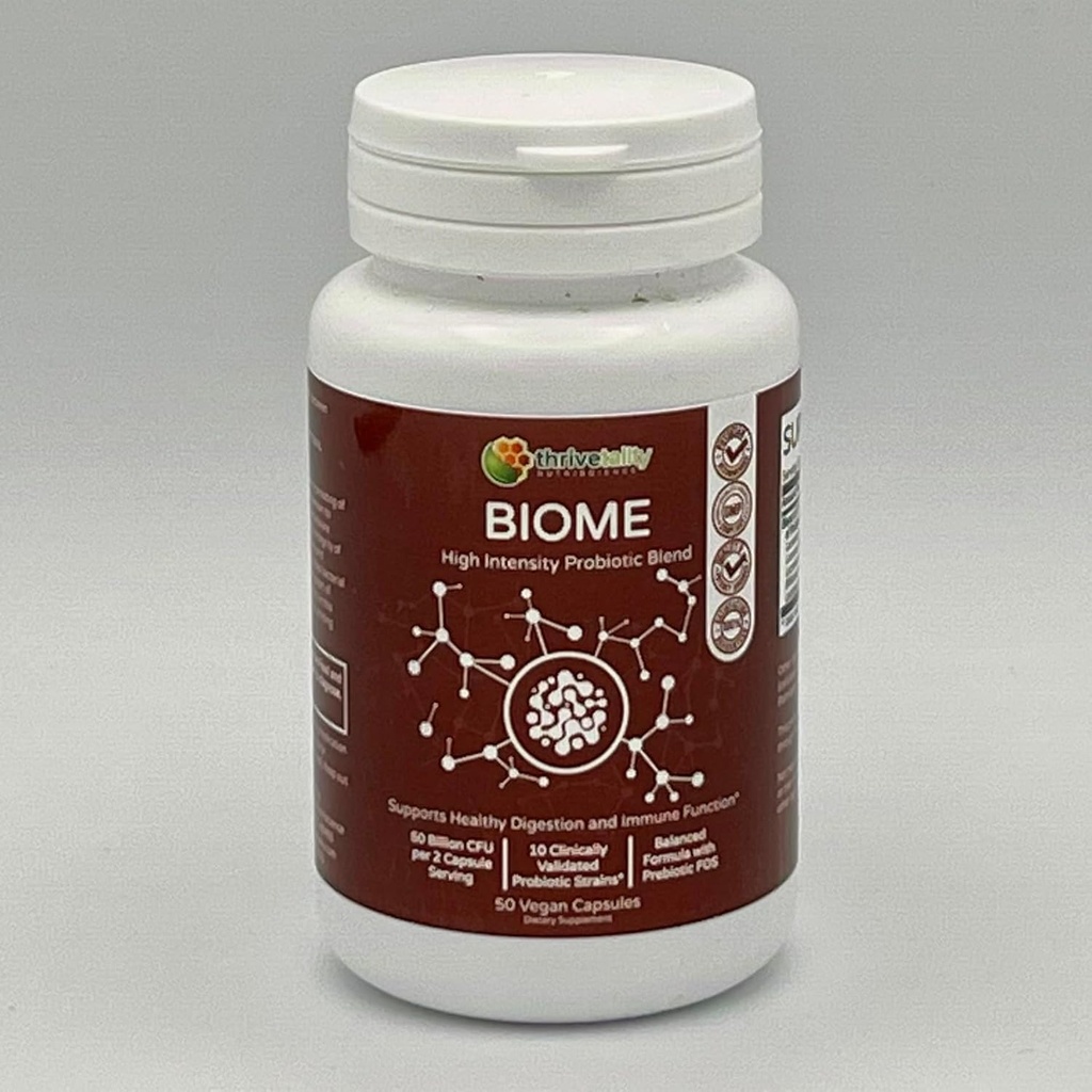 BIOME visoka intenzivnost Probiotična mešanica s Thrivetality 