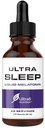 Ultra6 Nutrition Melatonin Kapljice z Valerian Root - Tekoči Melatonin Spanje dodatek s 5 HTP & Passion Flower - Tekoči spalna moč Mešanica za odrasle