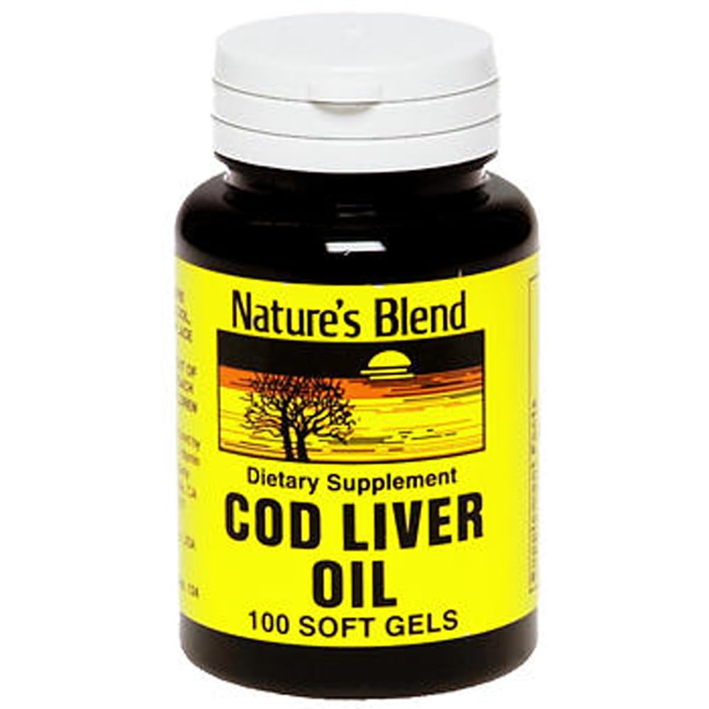 Narava mešana trska jetra olje 100 softgels