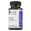 Premier Research Labs Premier Turmeric Kapsule - Kurkumin dodatek, Jetrna podpora, 500 mg Curcuma na kapsulo - 60 Vegetarijanske kapsule
