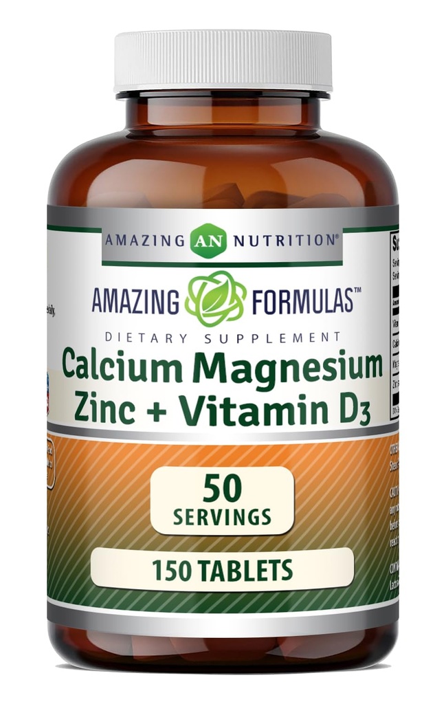 Neverjetne formule Kalcij Magnezijev cink + D3 dodatek 