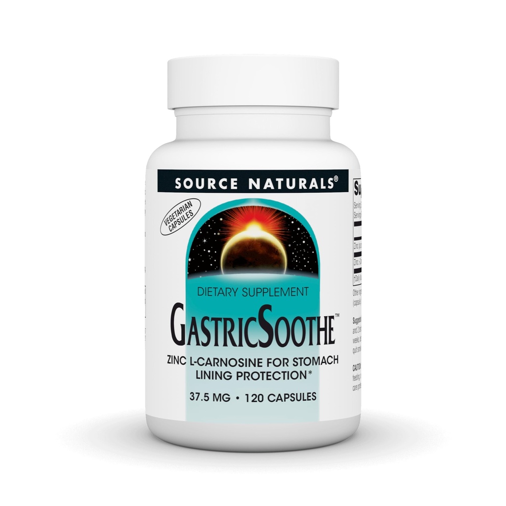 Vir Naturals GastricSoothe Cinkov L-karnozin* - 120 Veggie Caps
