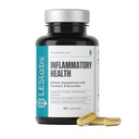 LES Labs Inflammatory Health – Joint Support, Muscle Function & Relaxation, Mobility– Turmeric, Boswellia, Quercetin, Ginger & CoQ10 – Non-GMO Supplement – 60 Capsules