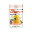 About Time Pre Workout Energy + Focus, Passion Fruit | 60mg Caffeine from Green Tea, Natural Flavors, No Jitters or Crashes, Gluten Free, Sugar Free, 60 Servings