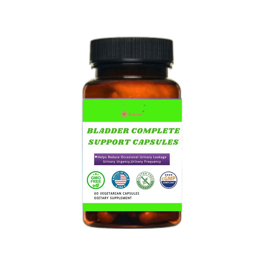 Bladder Control Supplement za zmanjšanje pogostosti uriniranja, urgenca in puščanje,Potent 5-sestavina Formula z Bučno seme ekstrakt,Cranberry, Vitamin D3, za moške in ženske, 60-dnevno oskrbo