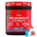 Six Star Pre-Workout prašek za moške in ženske, ICY Rocket Freeze (30 strežnikov) - Preworkout Explosion 2.0 Energy Powder Drink Mix with Beta-Alanine & Caffeine - Sports Nutrition dopolnilni izdelki