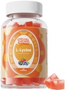 L-Lysine Gumies 1000mg - L-L-Lysine dopolnila za otroke in odrasle - Lip and Cold Sore* Podpora za ženske - Žvečljive lizine Gumies z vitaminom B12 - Vegan, Non GSO, Gluten-free, 60 grofov