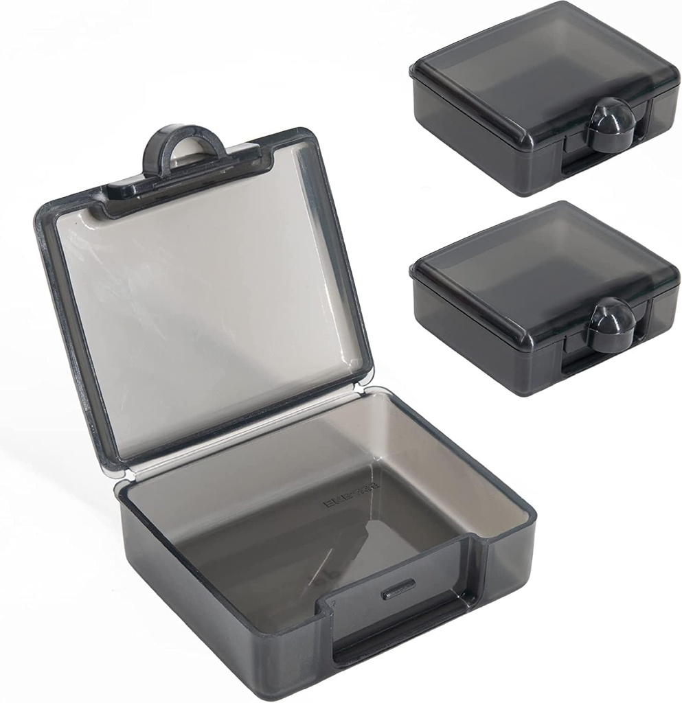 Sukuos majhne tablete Box 3 kos, Cute Travel Pill Primer prenosljiv za žepno torbico, BPA brezplačno Mini tablete Organizator za tablete Vitamin ribje olje dopolnila, Vlažno neprepustno Medicine Primer, Enostaven za čiščenje