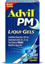 Advil PM Ibuprofen 200 mg Liqui-Gels 80 ea (paka 4)