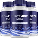 (3 paket) FlowForce Max Supplement Advanced Energy, dodatek za moške, Flow Force Max Supplements Flowforce Max za moške Health Supplement, FlowForce Max Reviews (180 kapsul)
