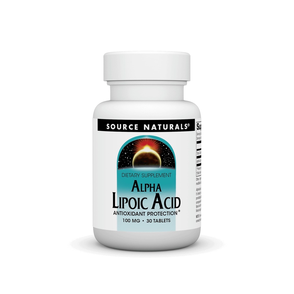 Alfa Lipoic Acid 100mg Vir Naturals, Inc. 30 Tabs
