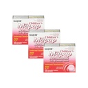 MAJOR Otroški Mapap Acetamolfen 160 mg Žvečljive tablete - bolečina Reliever/Fever Reducer - Aspirin Free - Ibuprofen Prost - za starost od 2 do 11-24 Število (3 pakiranje)