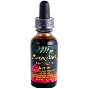 NeemAura Naturals Neem Leaf 3X Koncentracija, 1-Ounce (paket z 2)