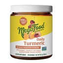 MegaFood Daily Turmeric Nutrient Booster Powder - Kurkuma dodatek - s črno papriko ekstrakt, Tart Cherry & Vitamin C - Vegan - Made With 9 Food Alergens - 2.08 Oz (30 Servings)