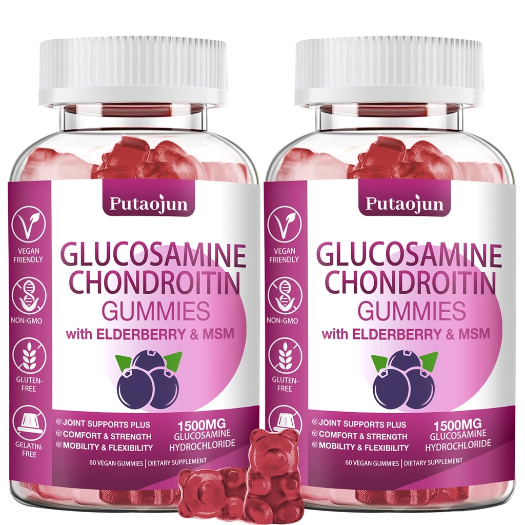 Glukozamin Chondroitin Dodatki z MSM & Elderberry 