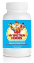 Moj spekter Heroes Otroški multivitaminski dodatek - Acetil-l-karnitin, holin, koencim Q10, inozitol, MSM, MTHF, NAC za vsakodnevno prehransko pomoč in kognitivno zdravje (150 kapsul)