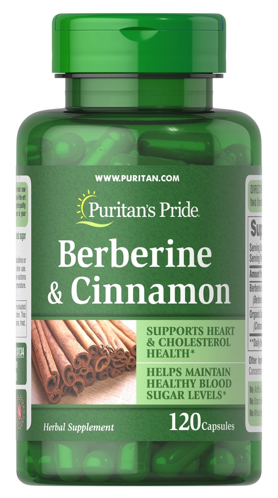 Puritan's Pride Berberine in Cimet