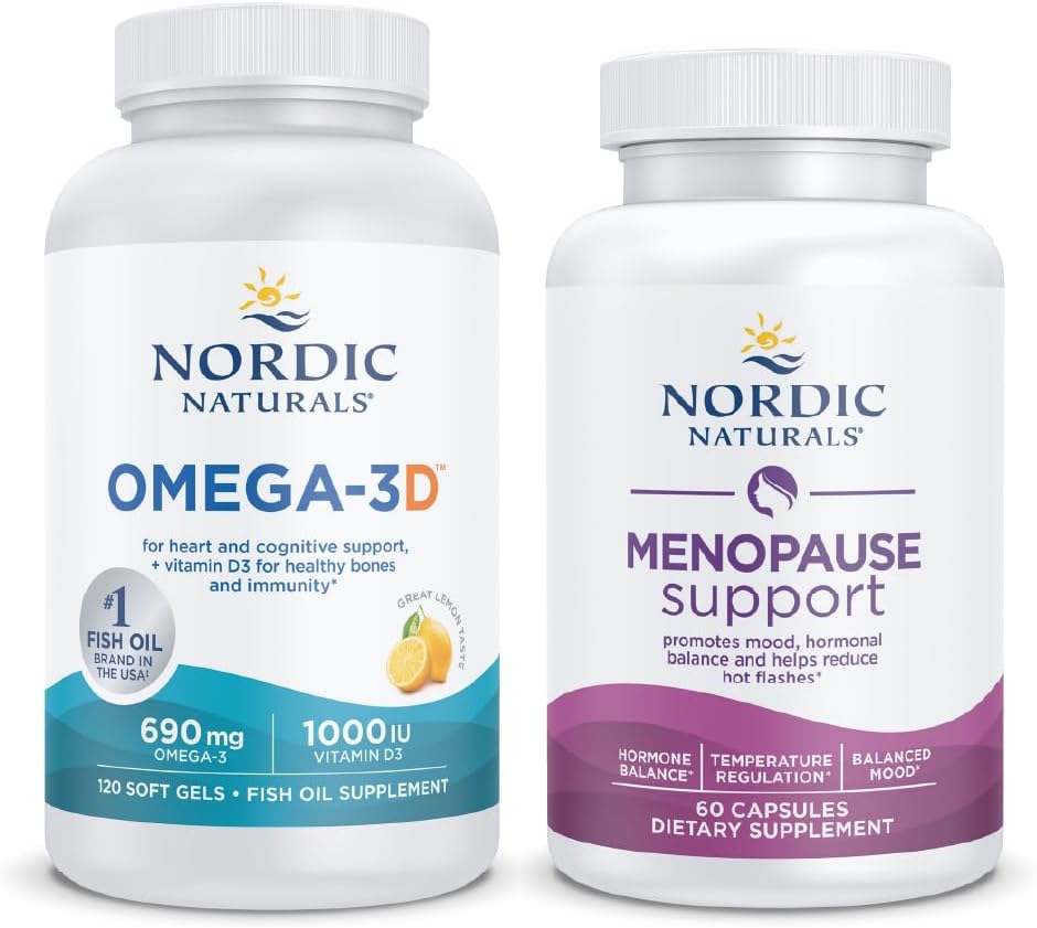 Nordic Naturals Starter Pack - Menopause Podpora in Omega-3D