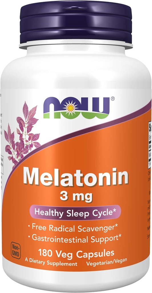 Melatonin 3 mg 180 kapsul (paket po 2)
