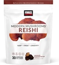 FORCE FACTOR Sodobne gobe Soft Chews, Reishi Gobe dopolnilo za podporo spanja, Stress Relief, & Dolgoživost, Antioksidanti dodatek, Okusni čokoladni arašidovo maslo Cup, 30 Soft Chews