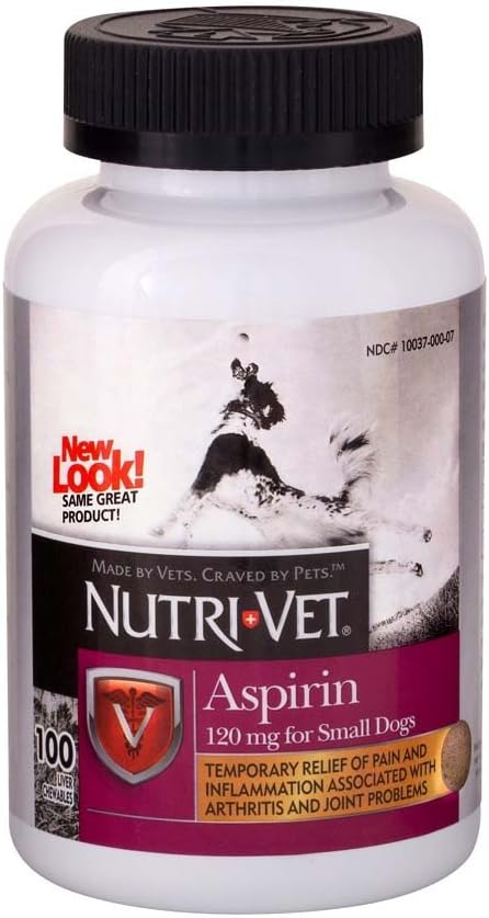 Nutri-Vet K9 pasji aspirin za majhne pse 100ct