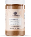 Kot Mine Cranberry Extract Prašek (1 lb) Vegan & Non-GMO, 4:1 Razmerje ekstrakta