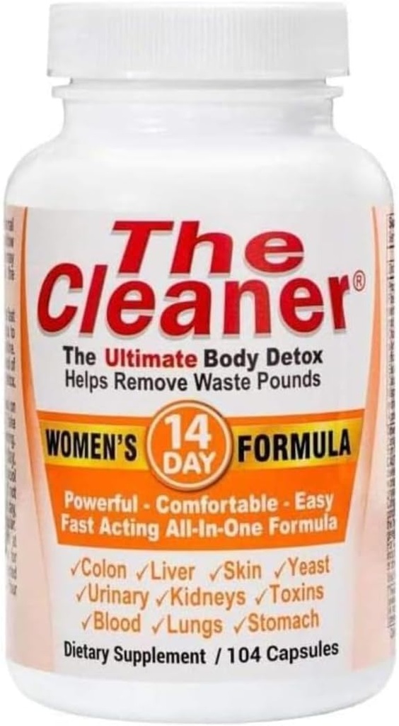 Čiščenje ženski 14 Day Formula dodatek, 104 Kapsule, močan, udobno, enostavno in hitro deluje Formula