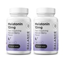 Balancebreens Melatonin 10mg Fast-Dissolve, 120 Tablete – Naravni spanec pomoč za mirne noči, brez drog podporo za sprostitev in mirnost