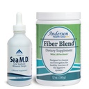 Ultimate Health Boost Bundle (Trace minerali kapljice in fiber mešanica)