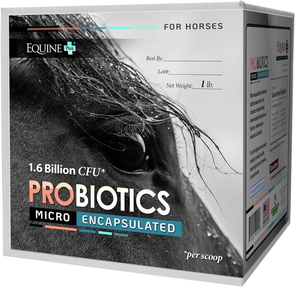 Mikro-Enkapsulirani probiotiki za konje - Premium Equine Digestive Health Supplement