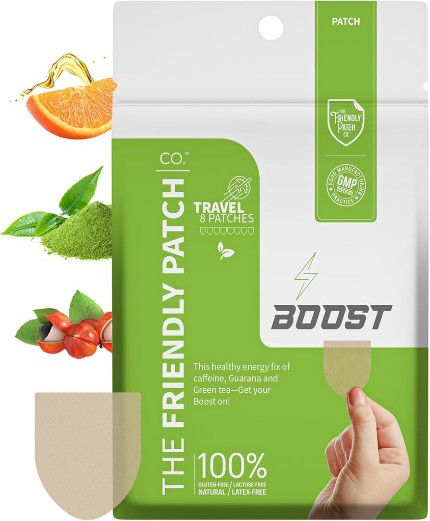 Prijateljski obliž Boost Patch - Potovanje 8 Pack.