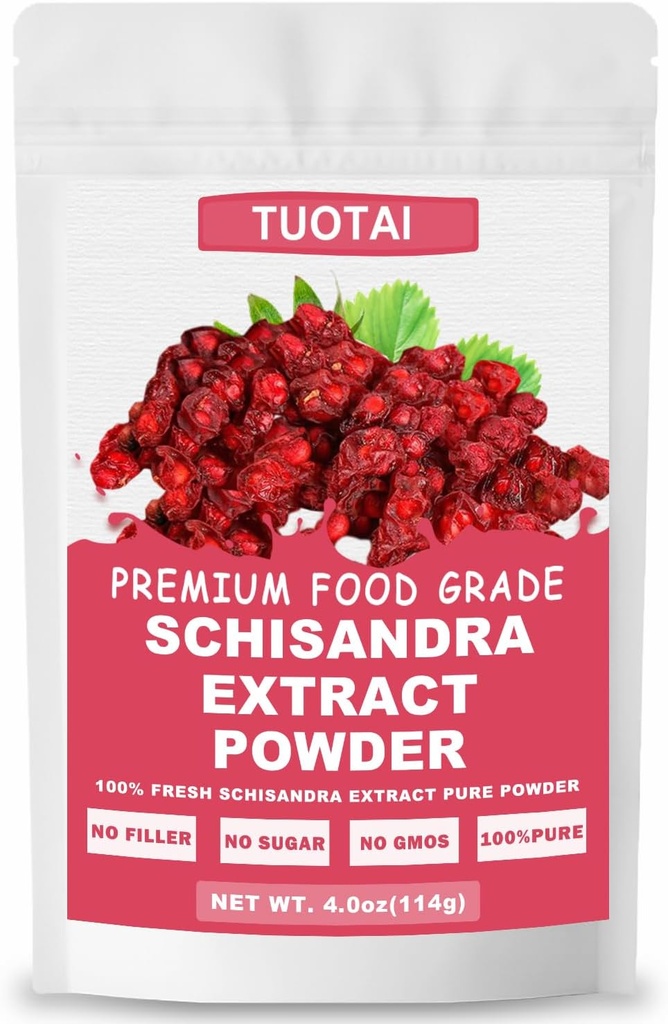 Premium Schisandra Extract 10:1 prašek, 100% naravni prašek, brez GSO, brez dodatkov, vegan