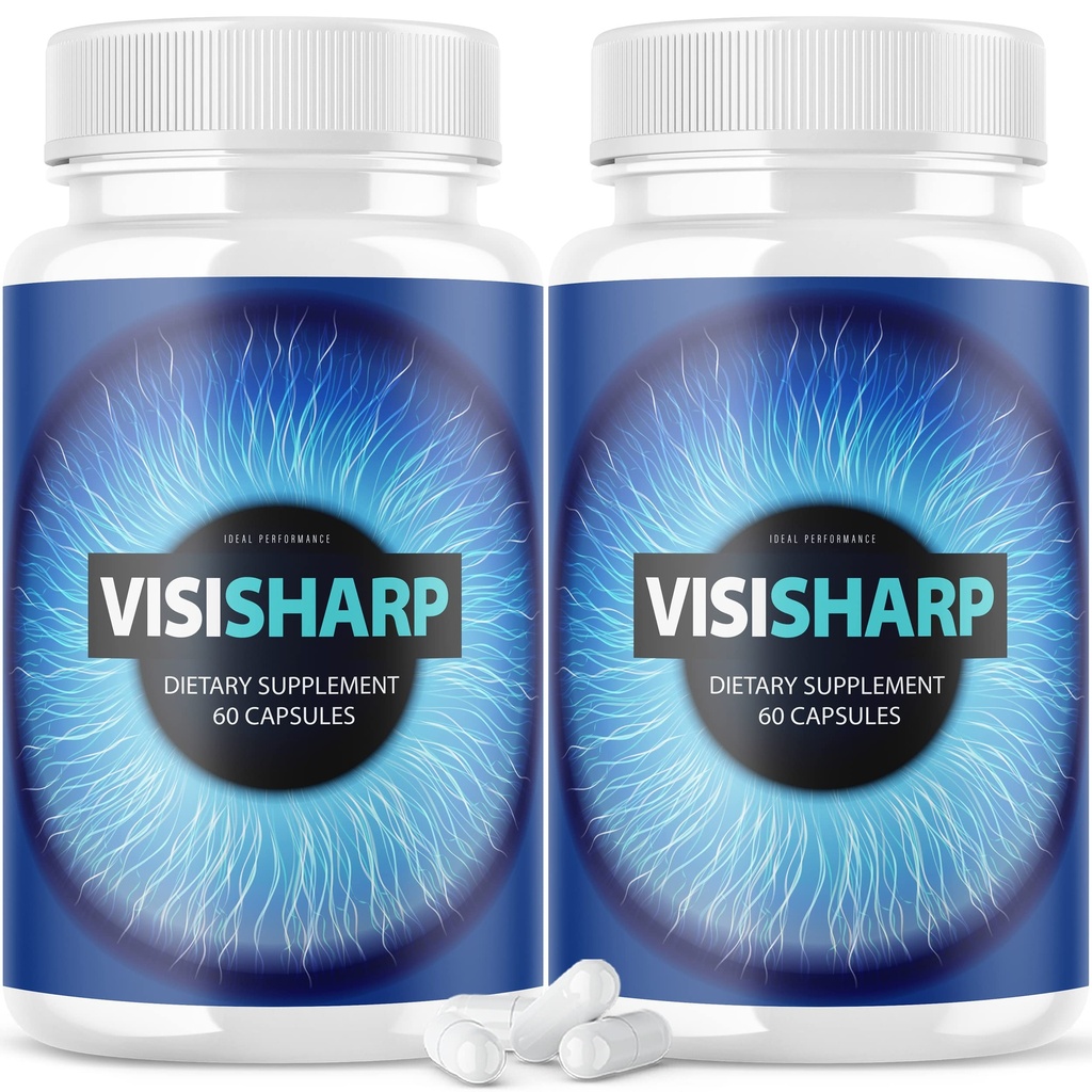 (2 pakiranji) Visisharp Advanced Eye Health Formula za tablete za oči Visi Sharp dodatek (120 kapsul)