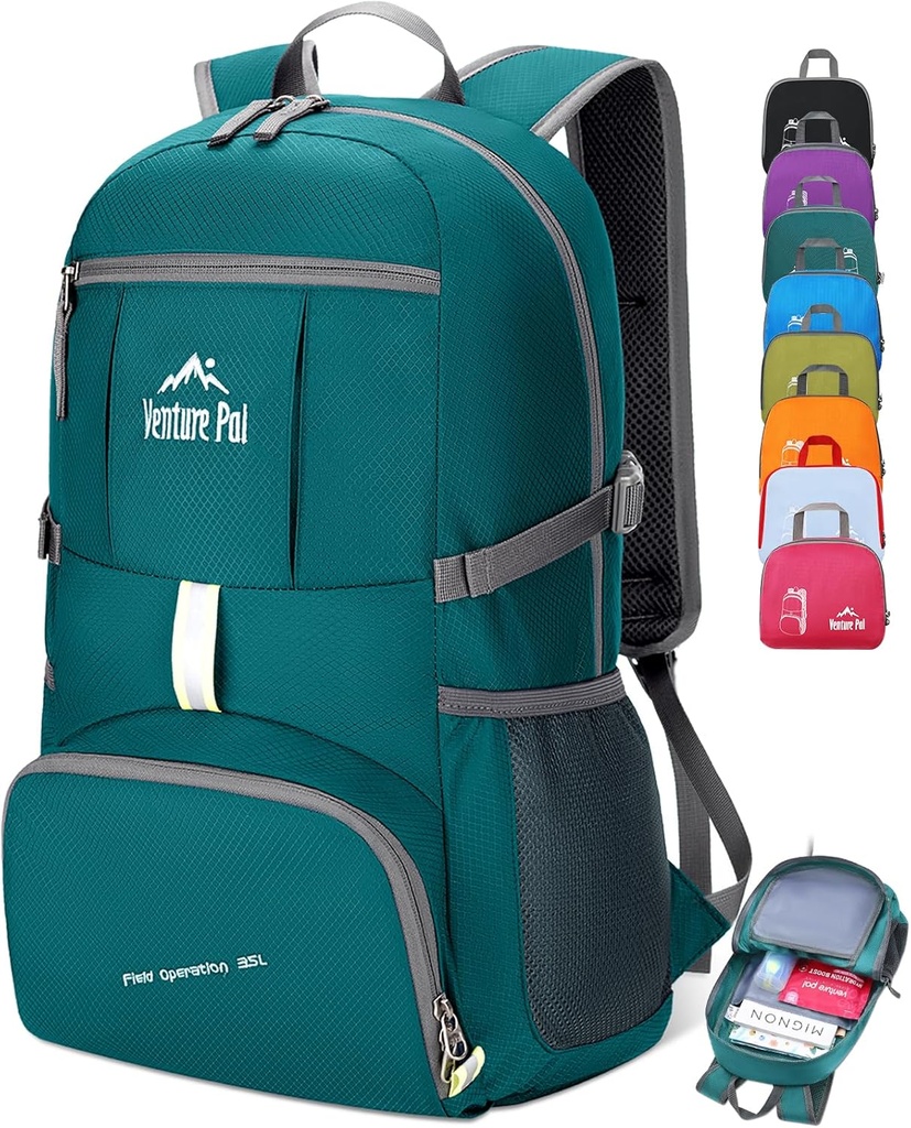 Venture Pal 35L Ultralahki lahki paketni potovalni kamp pohodništvo na prostem športi Backpack Daypack